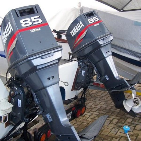 Yamaha 85A HP 2 Stroke Outboard Engine